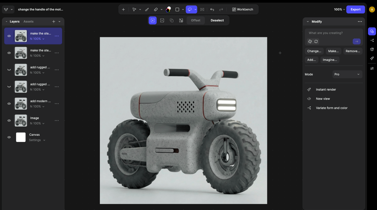 Editing areas with selection tools - Vizcom Docs